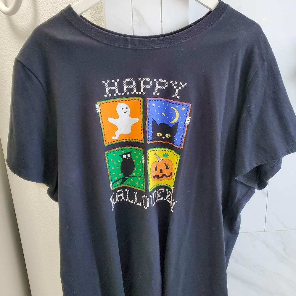 Size 3X 22W Cute Halloween tee. 🎃  12$ obo
